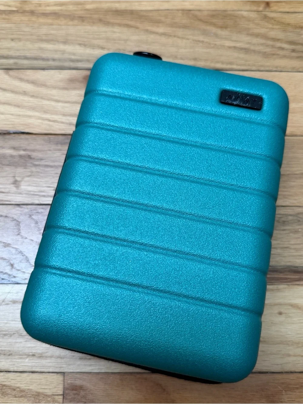 Away travel teal mini suitcase luggage toiletry bag accessories case bag LIMITED